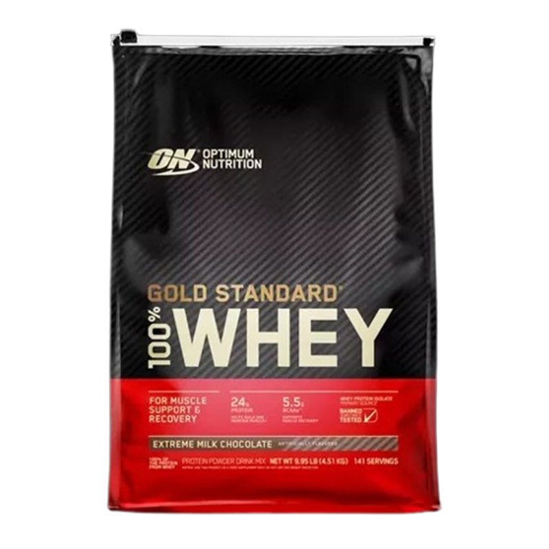 Optimum Nutrition 100% Gold Standard Whey 10 lbs - Extreme Milk Chocolate