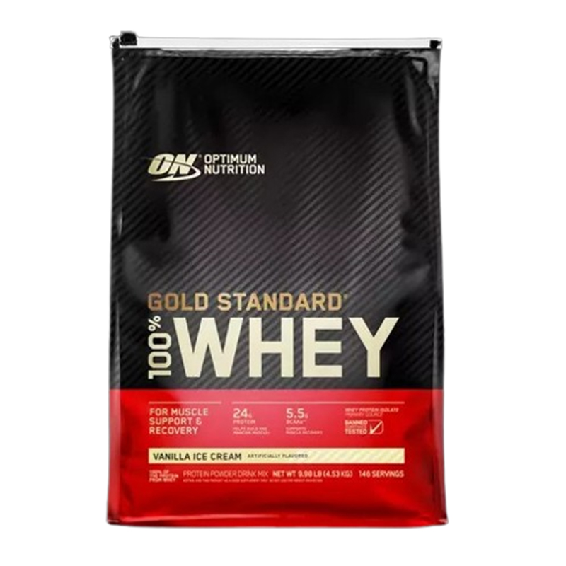 Optimum Nutrition 100% Gold Standard Whey 10 lbs - Vanilla Ice Cream