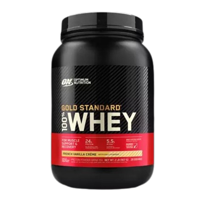 Optimum Nutrition 100% Gold Standard Whey 2 lbs - French Vanilla Creme