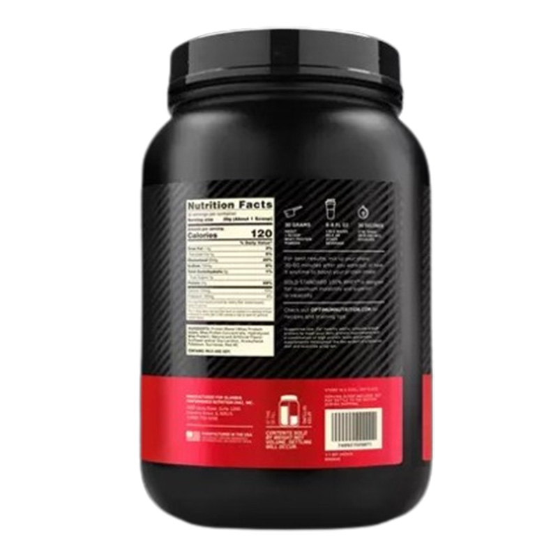 Optimum Nutrition 100% Gold Standard Whey 2 lbs - Strawberry Banana Best Price in Dubai