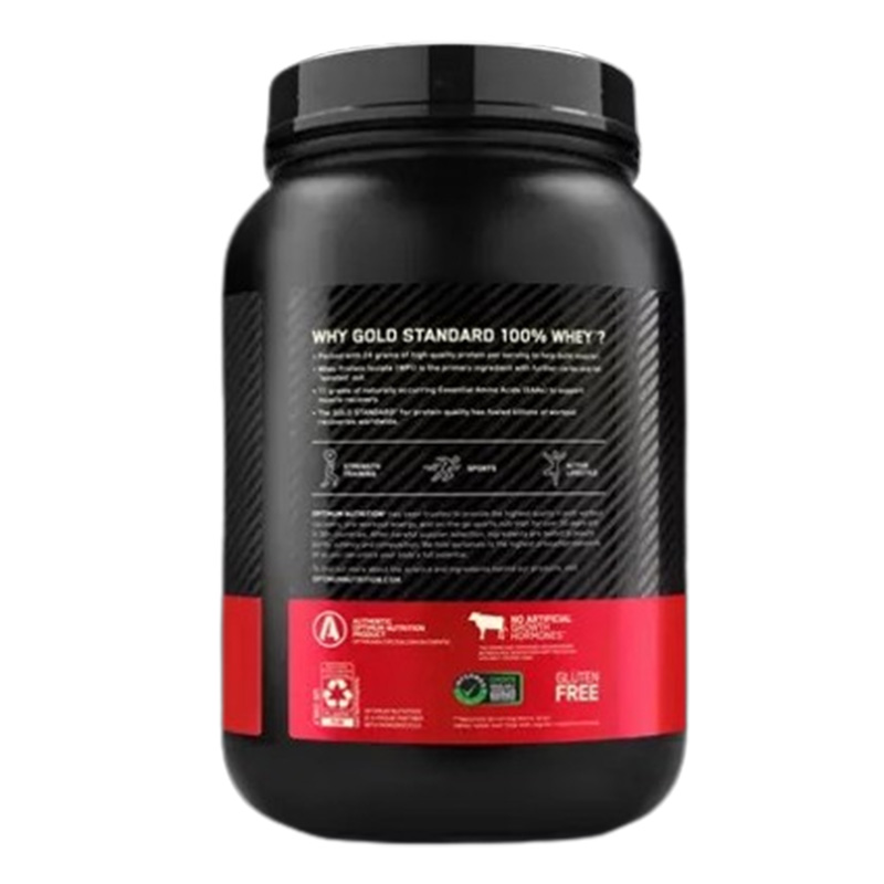 Optimum Nutrition 100% Gold Standard Whey 2 lbs - Strawberry Banana Best Price in Al Ain