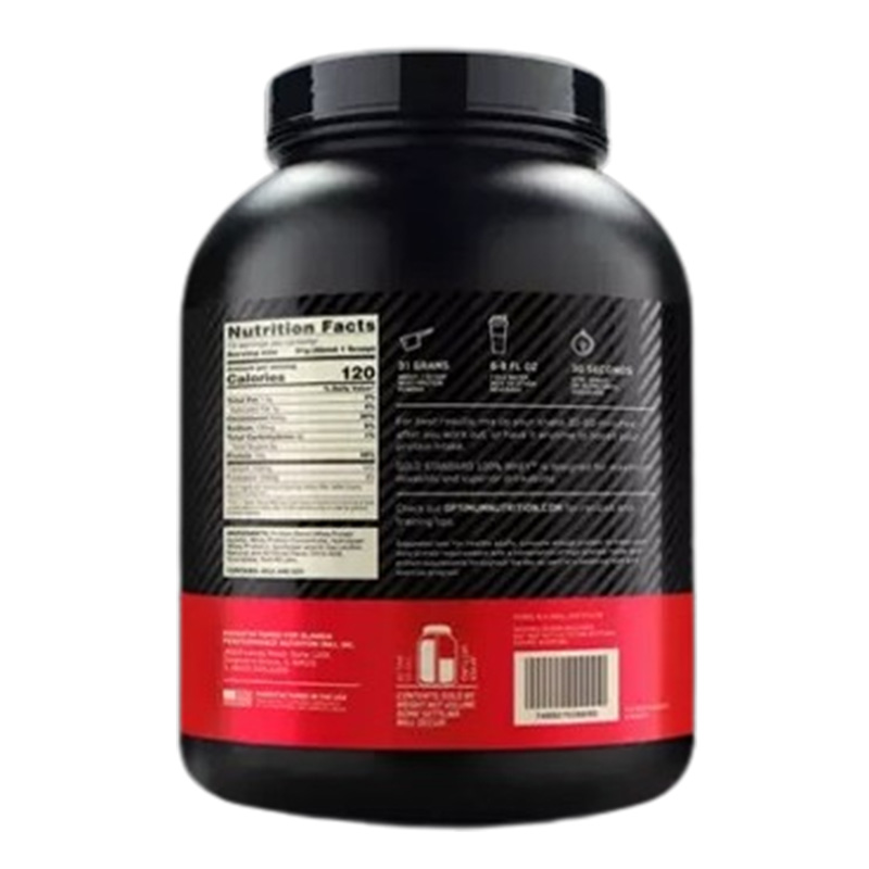 Optimum Nutrition 100% Gold Standard Whey 5 lbs - Delicious Strawberry Best Price in Dubai