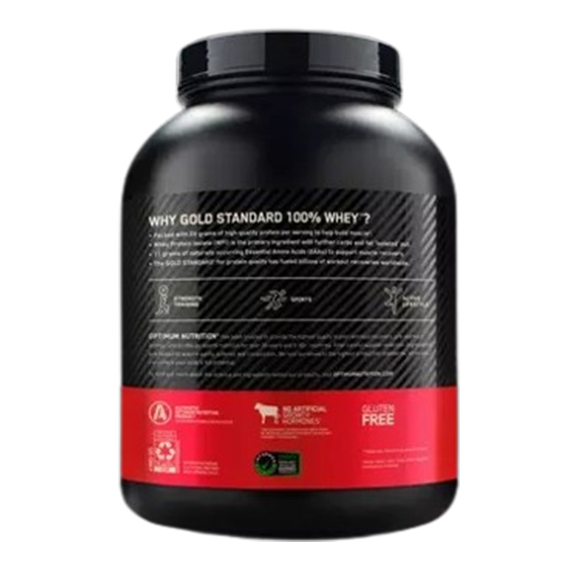 Optimum Nutrition 100% Gold Standard Whey 5 lbs - Delicious Strawberry Best Price in Abu Dhabi