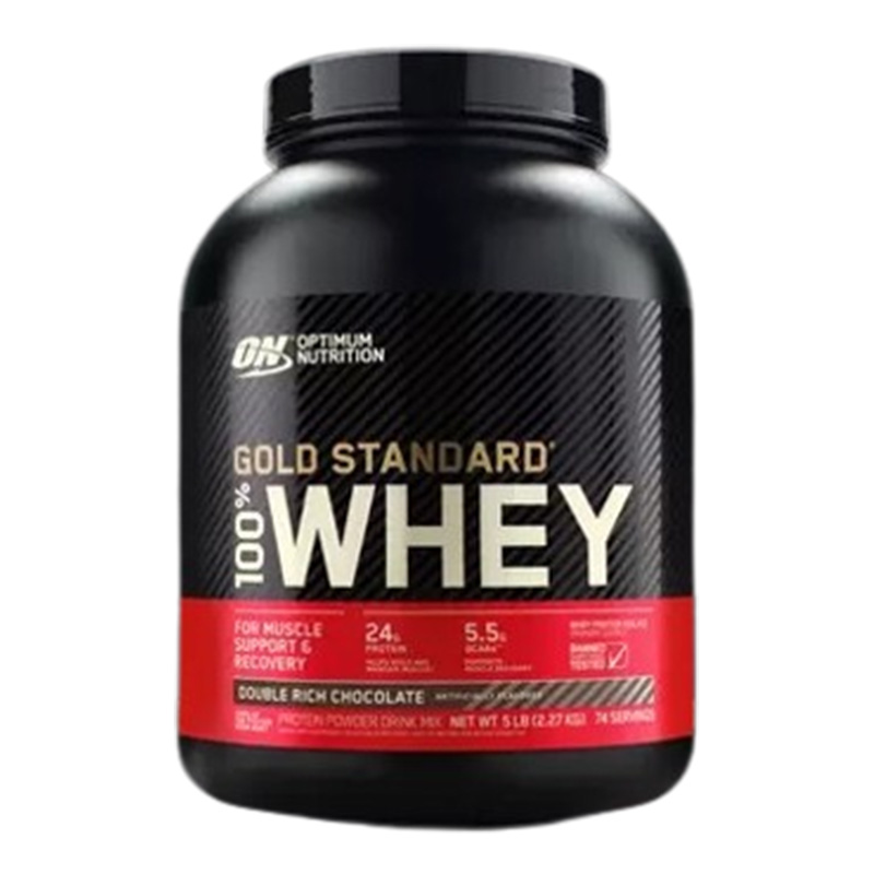 Optimum Nutrition 100% Gold Standard Whey 5 lbs - Double Rich Chocolate