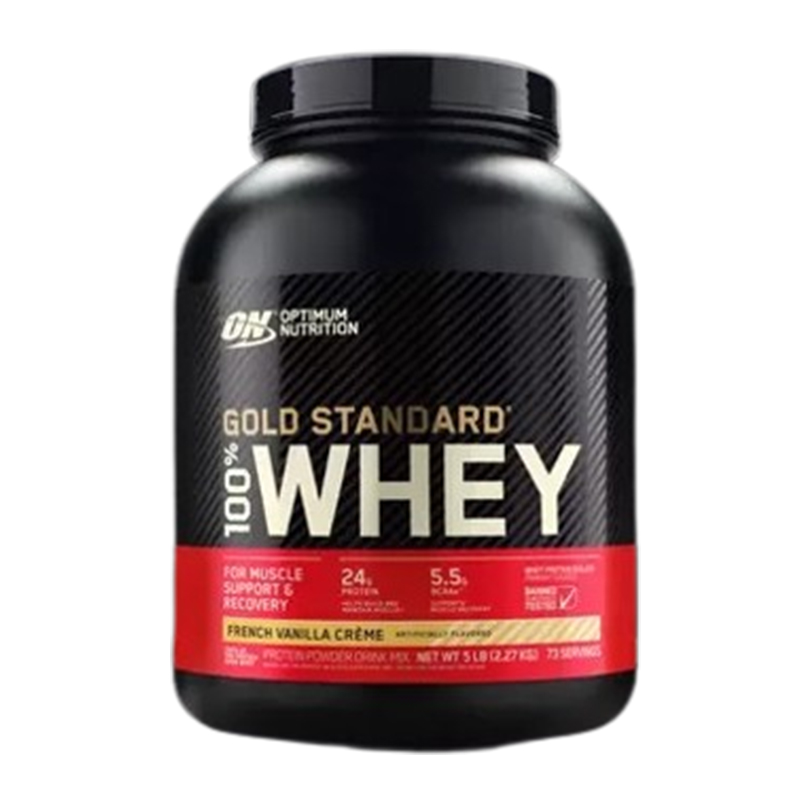 Optimum Nutrition 100% Gold Standard Whey 5 lbs - French Vanilla Creme