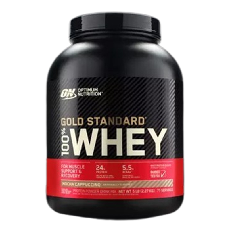 Optimum Nutrition 100% Gold Standard Whey 5 lbs - Mocha Cappuccino