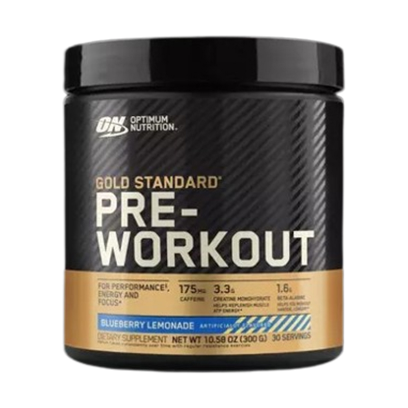 Optimum Nutrition Gold Standard Pre Workout Supplement 300 G - Blueberry Lemonade