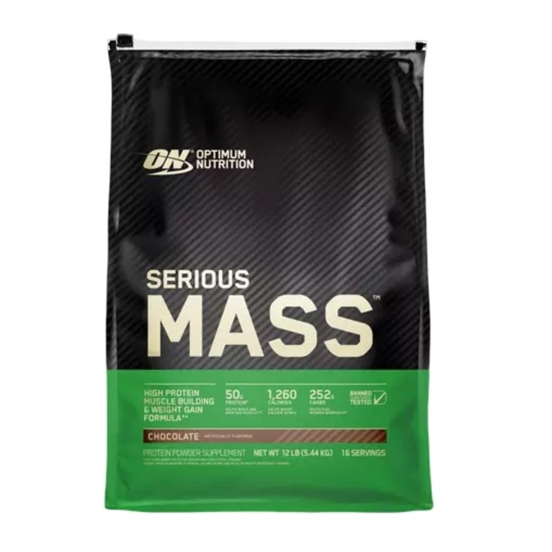 Optimum Nutrition Serious Mass 12lbs - Chocolate