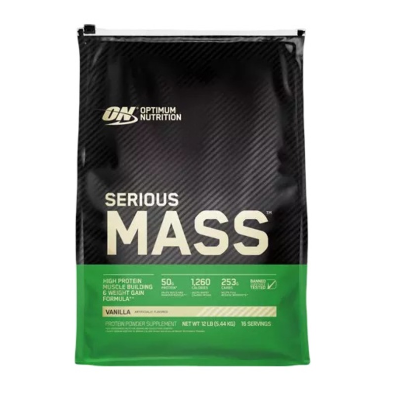 Optimum Nutrition Serious Mass 12lbs - Vanilla