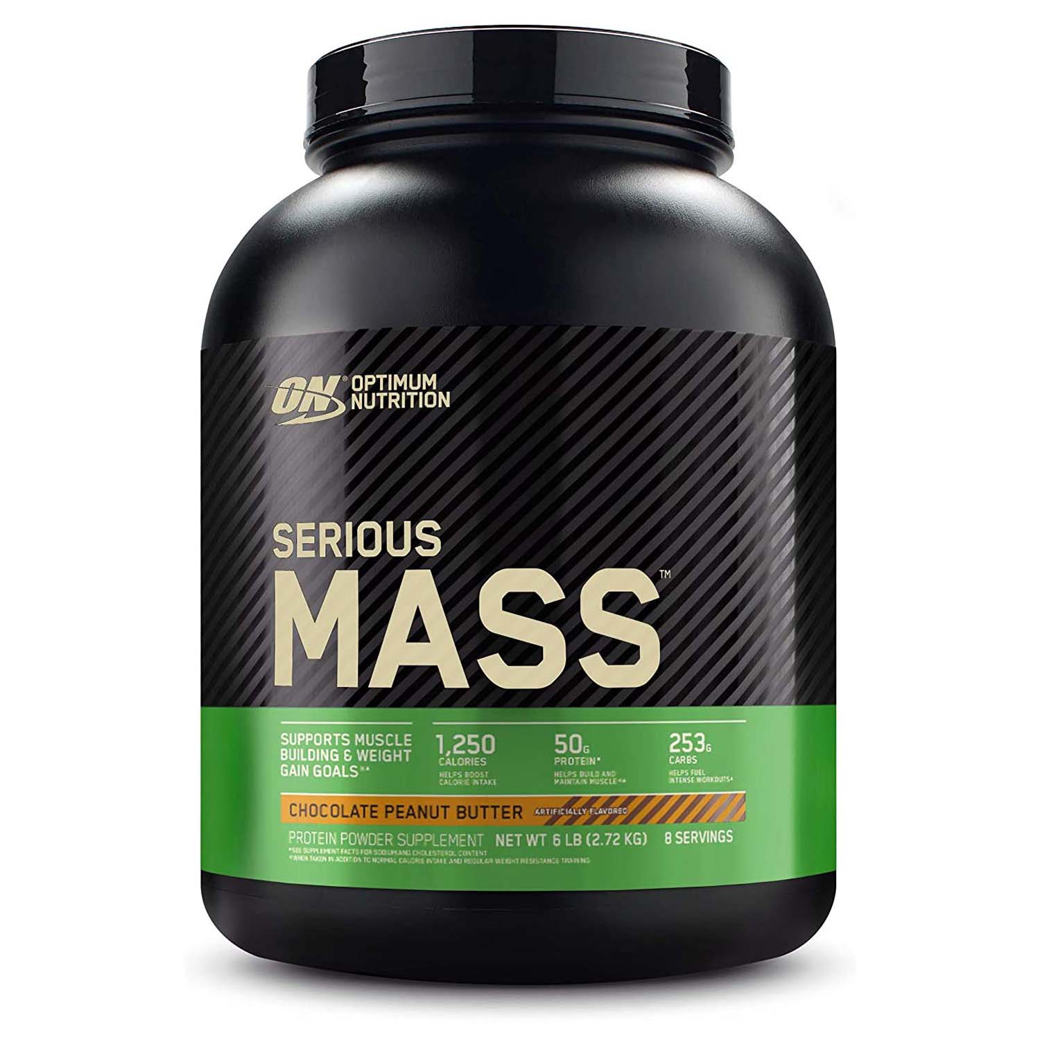 Optimum Nutrition Serious Mass 6 lbs - Chocolate Peanut Butter