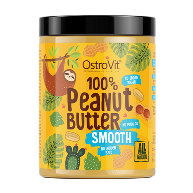 OstroVit 100% Peanut Butter 1000 g - Smooth