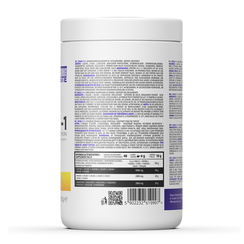 OstroVit BCAA 2-1-1 Lemon 400 g Best Price in Dubai