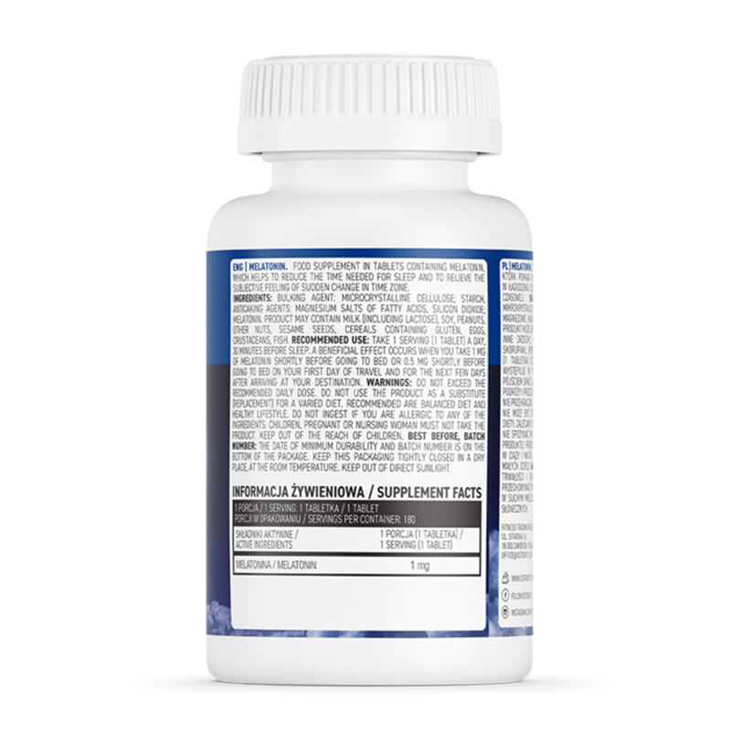 OstroVit Melatonin 180 tabs Best Price in Dubai