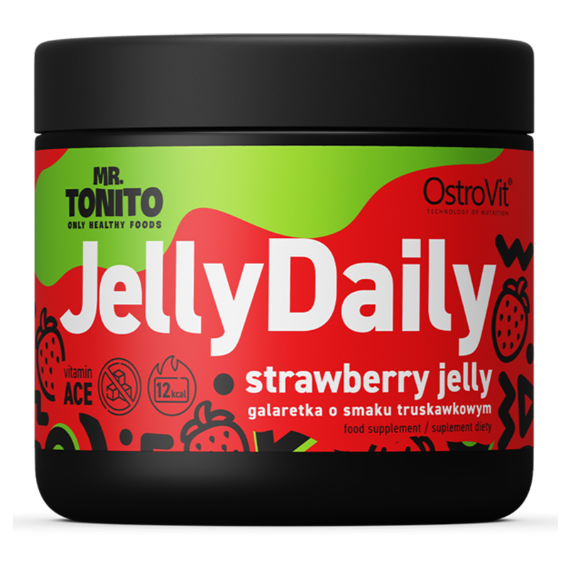 OstroVit Mr. Tonito Jelly Daily 350 G - Strawberry Best Price in UAE
