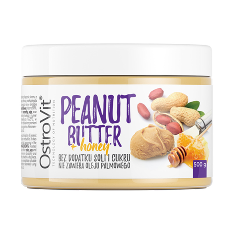 OstroVit Peanut Butter + Honey 500 g