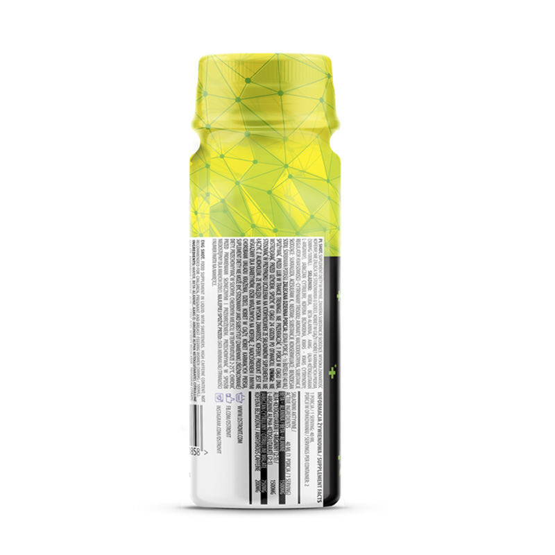 OstroVit Pre Workout SHOT 80 ml Citrus-Lime*24 ampoules Best Price in Abu Dhabi