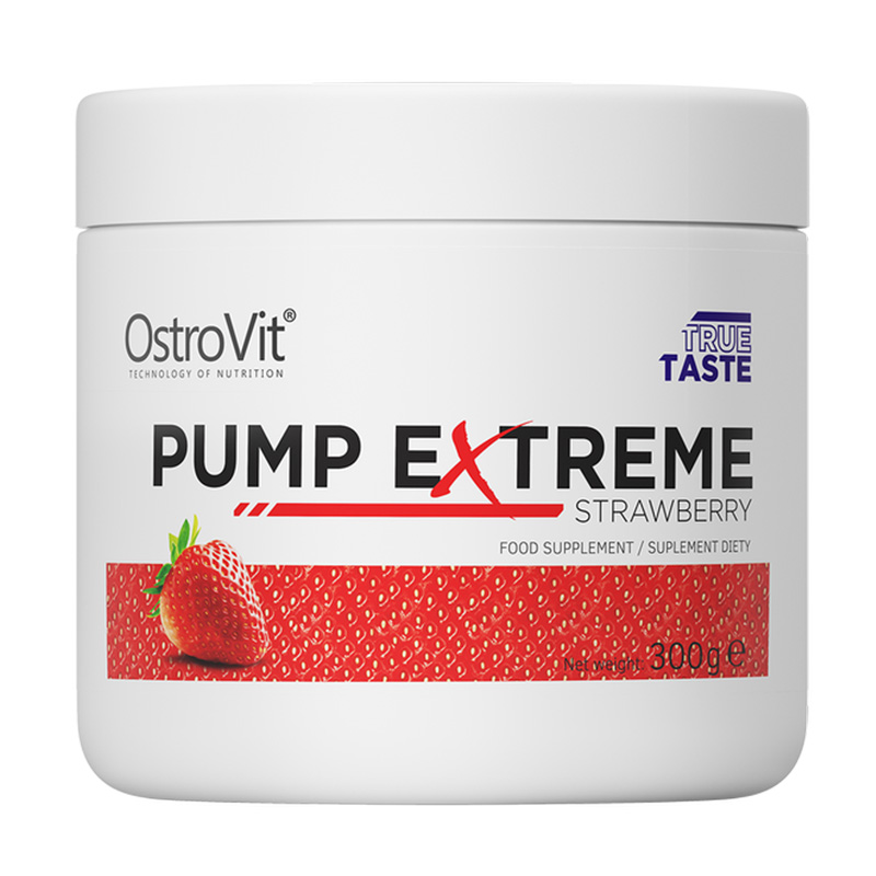 OstroVit Pump Extreme Strawberry 300 g