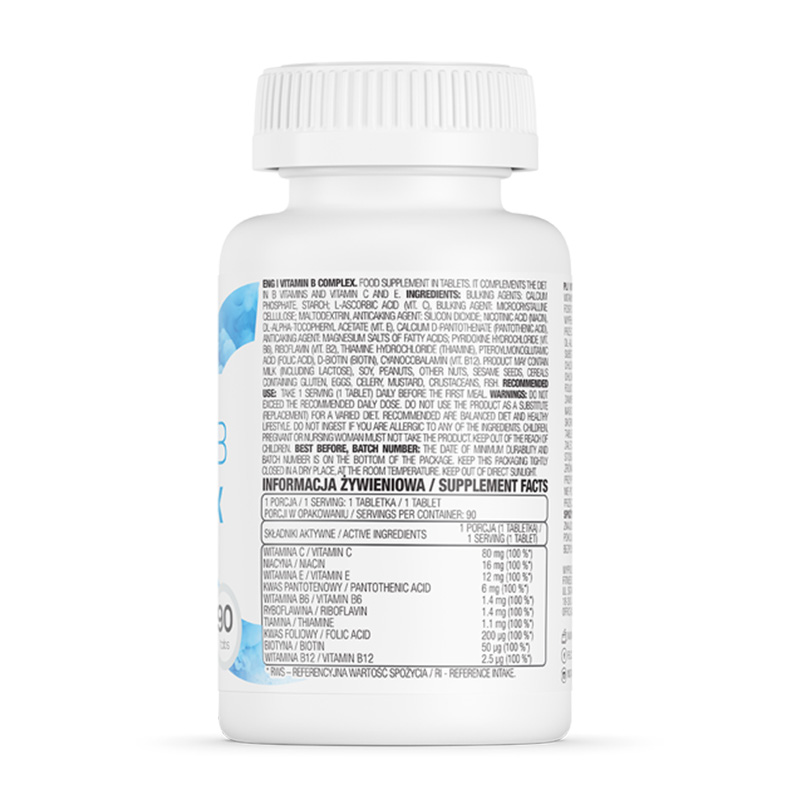 OstroVit Vitamin B Complex 90 tabs Best Price in Dubai