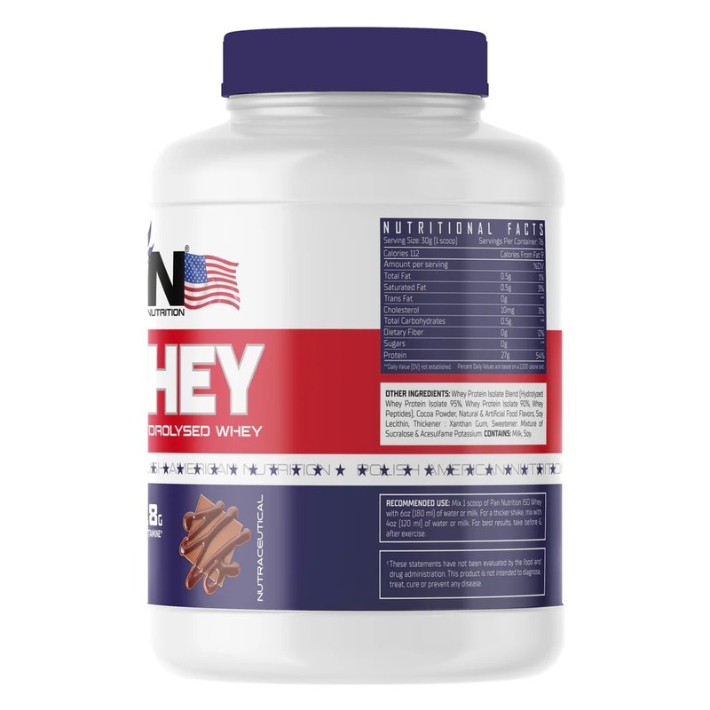 Pan 100% ISO Whey – Melted Chocolate Best Price in Dubai