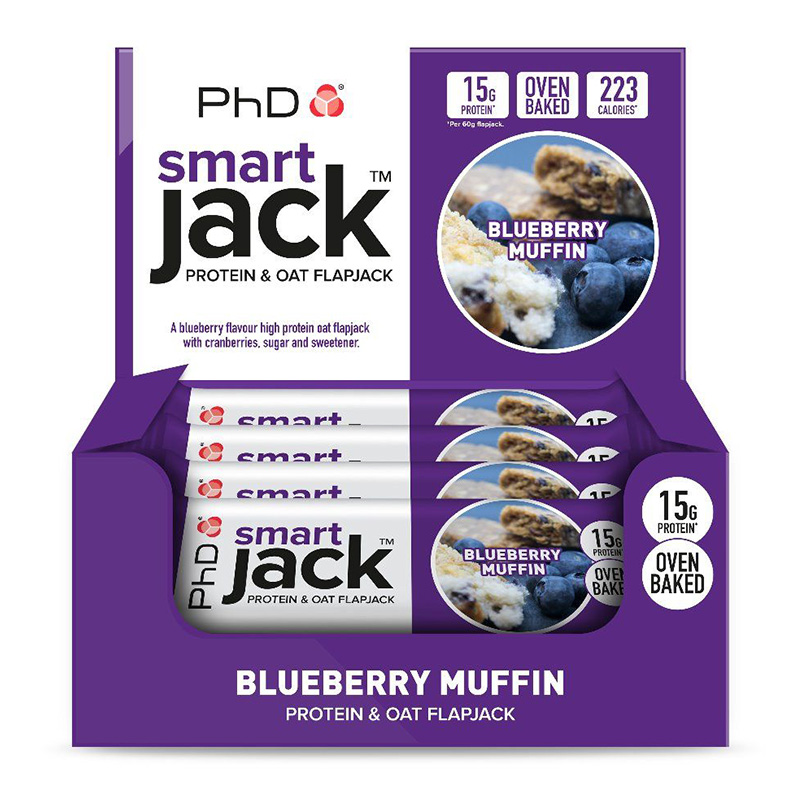 PHD Smart Flapjack 75G Blueberry Muffin
