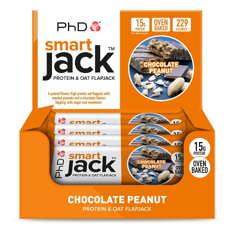 PHD Smart Flapjack 75G Chocolate Peanut