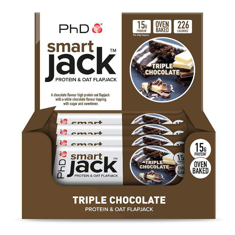 PHD Smart Flapjack 75G Tripple Chocolate