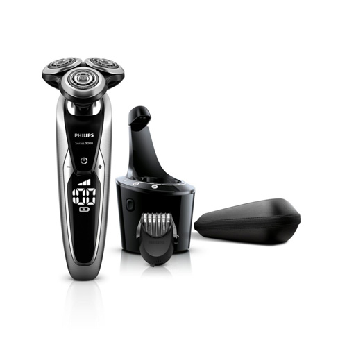 Philips Premium Series 9000 3 Head Wet and Dry Electric Shaver Silver Price in UAE