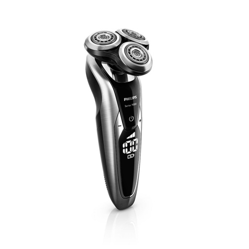 Philips Premium Series 9000 3 Head Wet and Dry Electric Shaver Silver Price in UAE