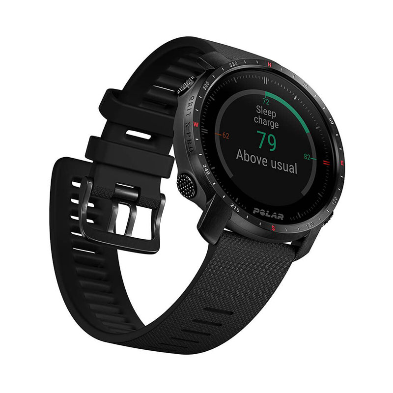 Polar Grit X Pro Premium Outdoor Watch M/L - Black DLC Best Price in Dubai
