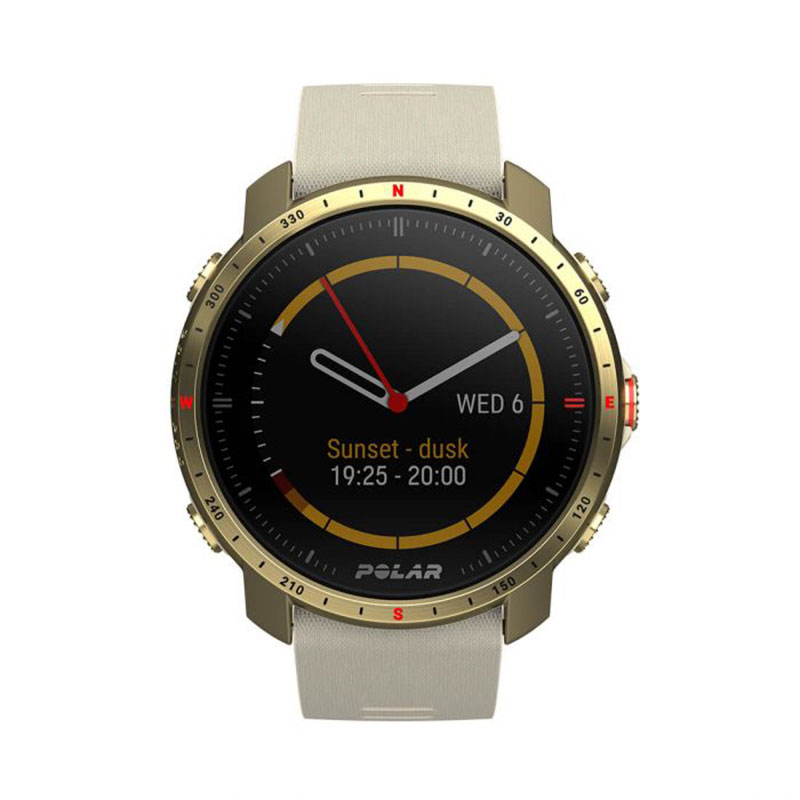 Polar Grit X Pro Premium Outdoor Watch S-L - Arctic Gold Best Price in Dubai