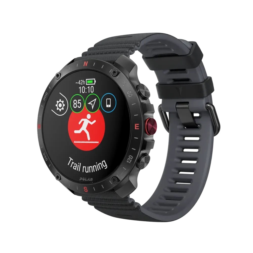 Polar Grit X2 Pro Premium Outdoor Watch - Night Black Best Price in Dubai