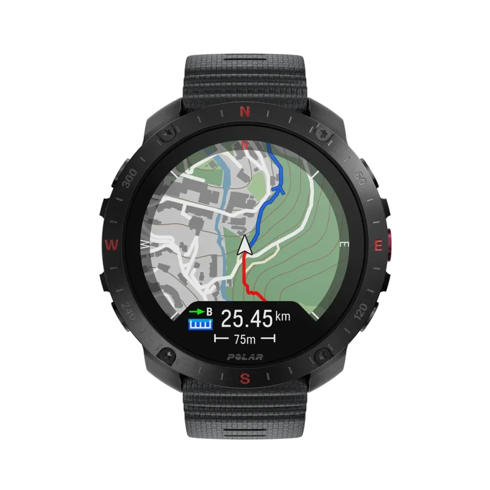 Polar Grit X2 Pro Premium Outdoor Watch S-L - Night Black