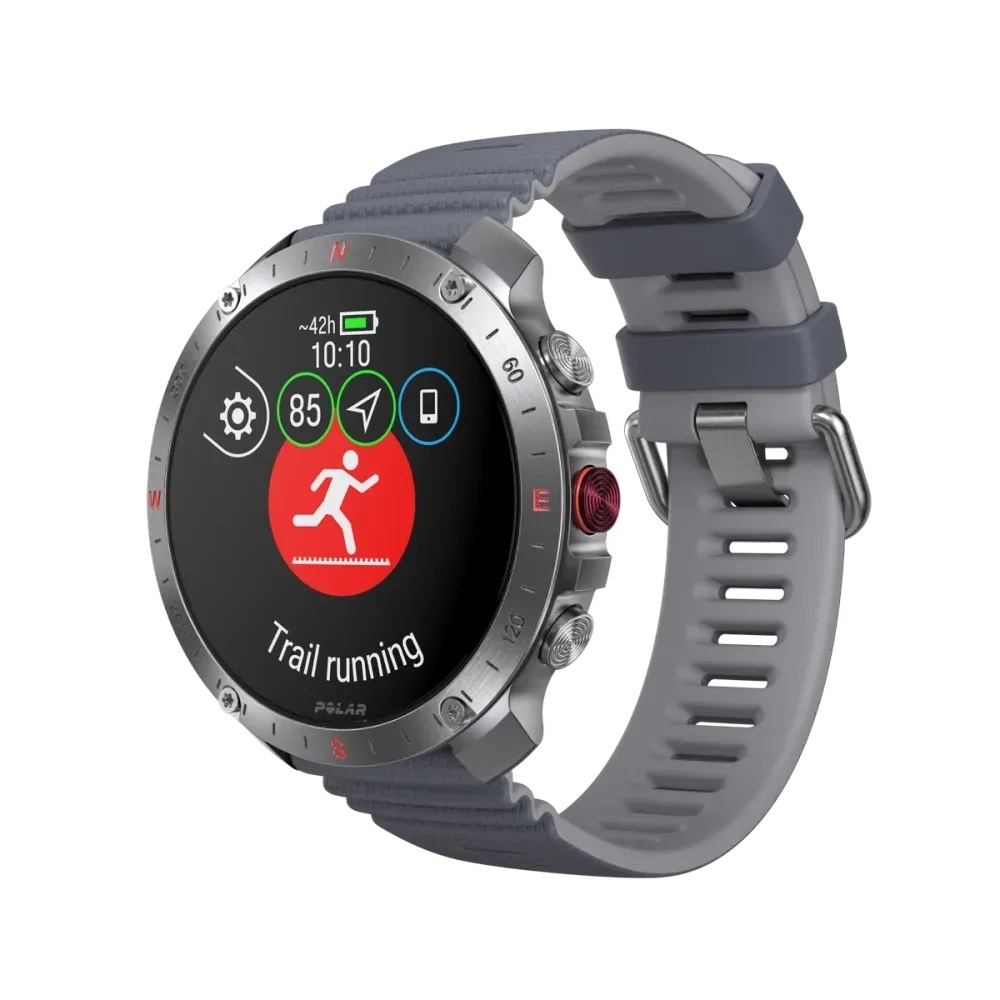 Polar Grit X2 Pro Premium Outdoor Watch - Stone Gray Best Price in Dubai