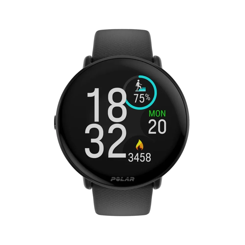 Polar Ignite 3 Fitness N Wellness Watch S-L - Night Black