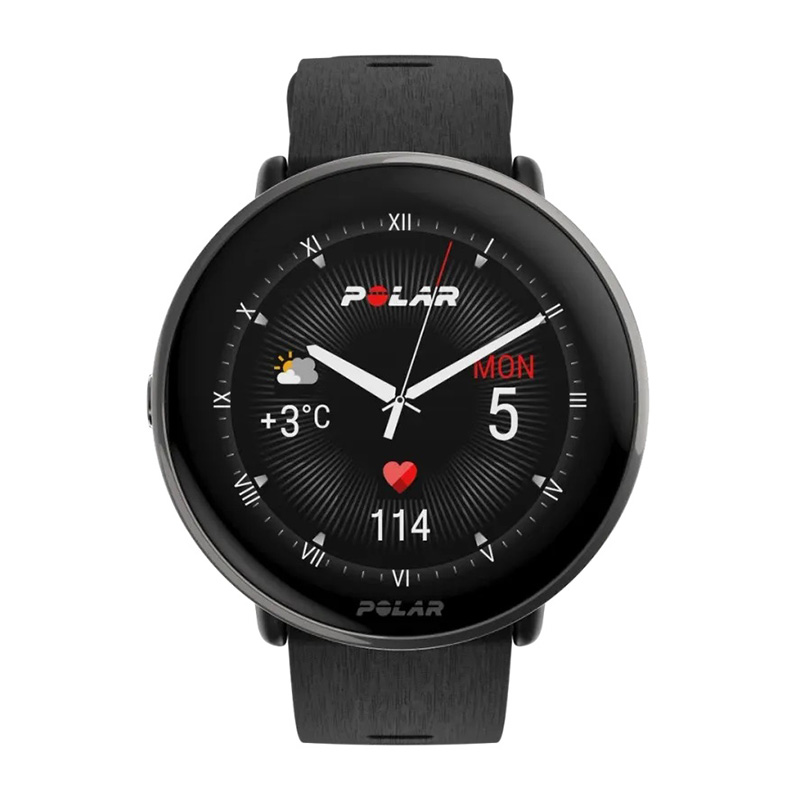 Polar Ignite 3 Titanium Fitness & Wellness Silicone Wristband Watch