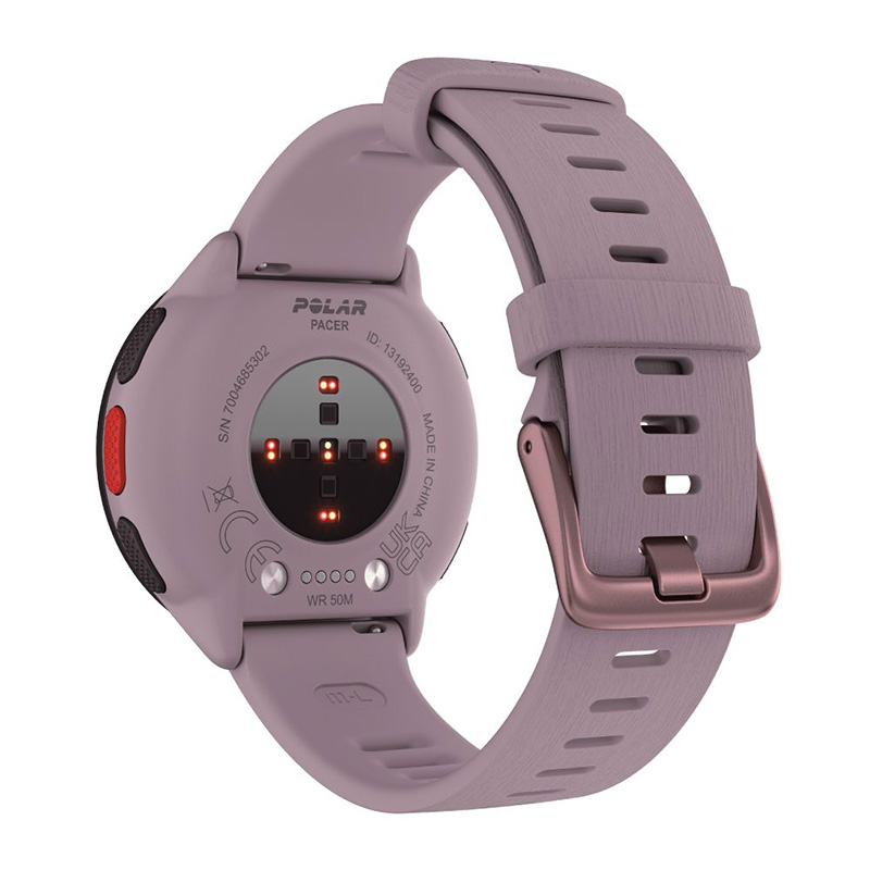 Polar Pacer GPS Running Watch 125-220 mm - Lilac Best Price in Ajman