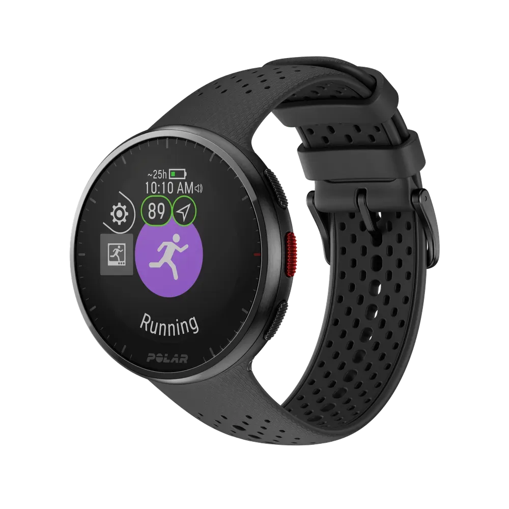 Polar Pacer Pro Advanced GPS Sports Watch S-L 120-210 mm - Carbon Gray Best Price in Dubai