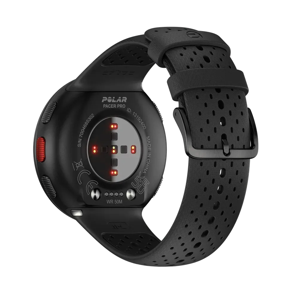 Polar Pacer Pro Advanced GPS Sports Watch S-L 120-210 mm - Carbon Gray Best Price in Al Ain