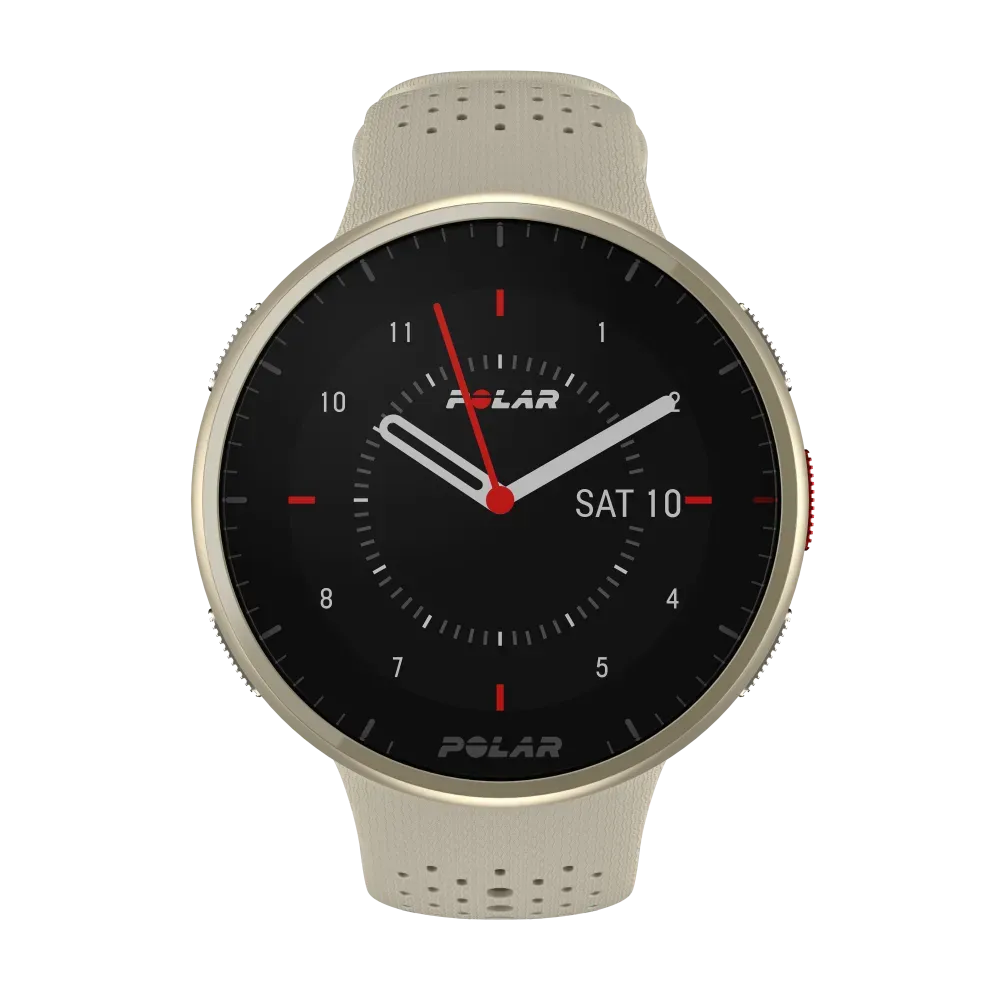 Polar Pacer Pro Advanced GPS Sports Watch S-L 120-210 mm - Gold Dust
