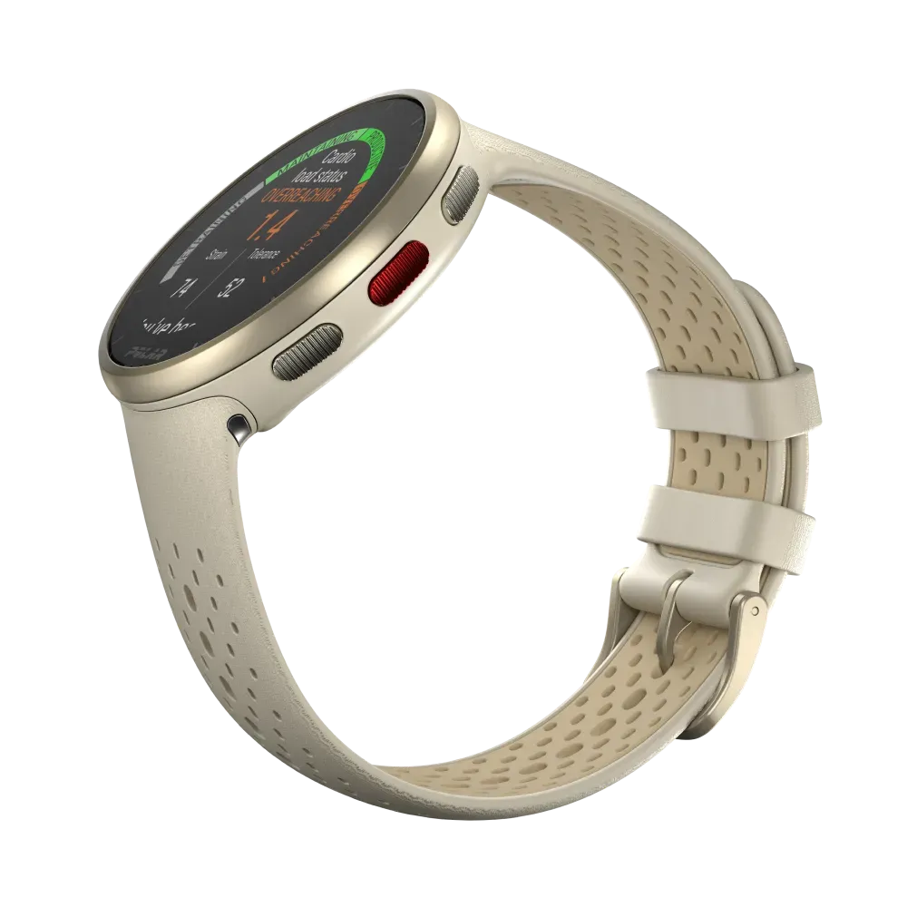 Polar Pacer Pro Advanced GPS Sports Watch S-L 120-210 mm - Gold Dust Best Price in Ajman