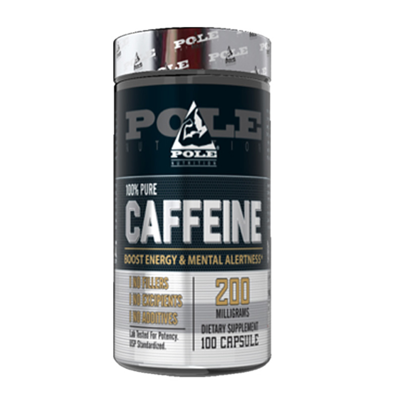 Pole Nutrition Caffeine 200mg 100 Capsule Best Price in UAE