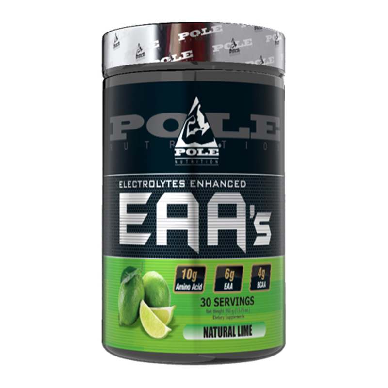 Pole Nutrition EAAs & BCAA Mix 30 Serving 420 G - Natural Lime