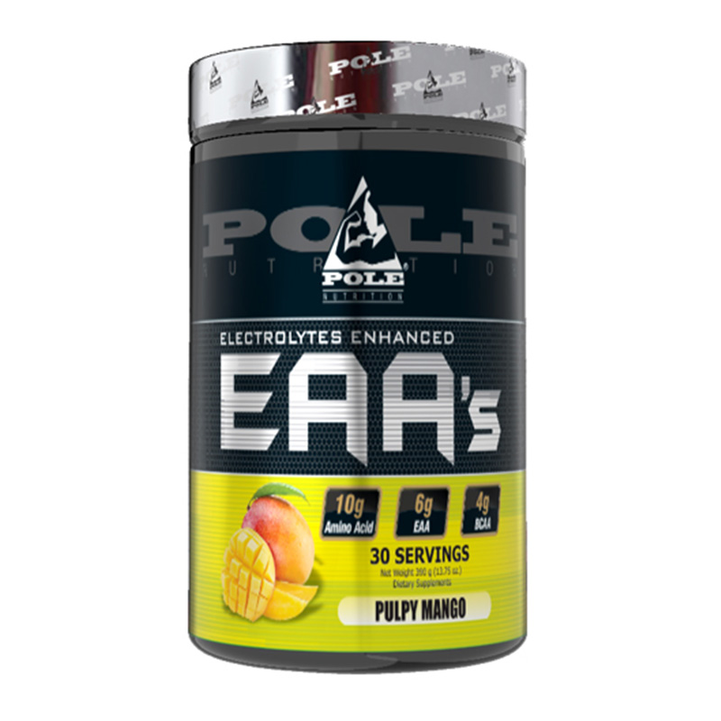 Pole Nutrition EAAs & BCAA Mix 30 Serving 420 G - Pulpy Mango Best Price in UAE