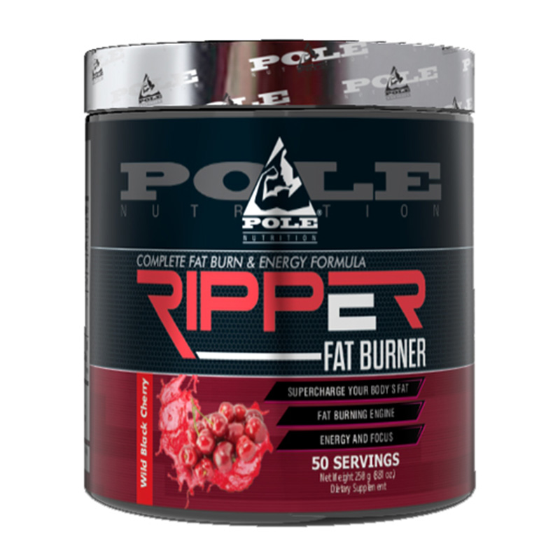 Pole Nutrition Ripper Fat Burner 50 Servings - Black Cherry