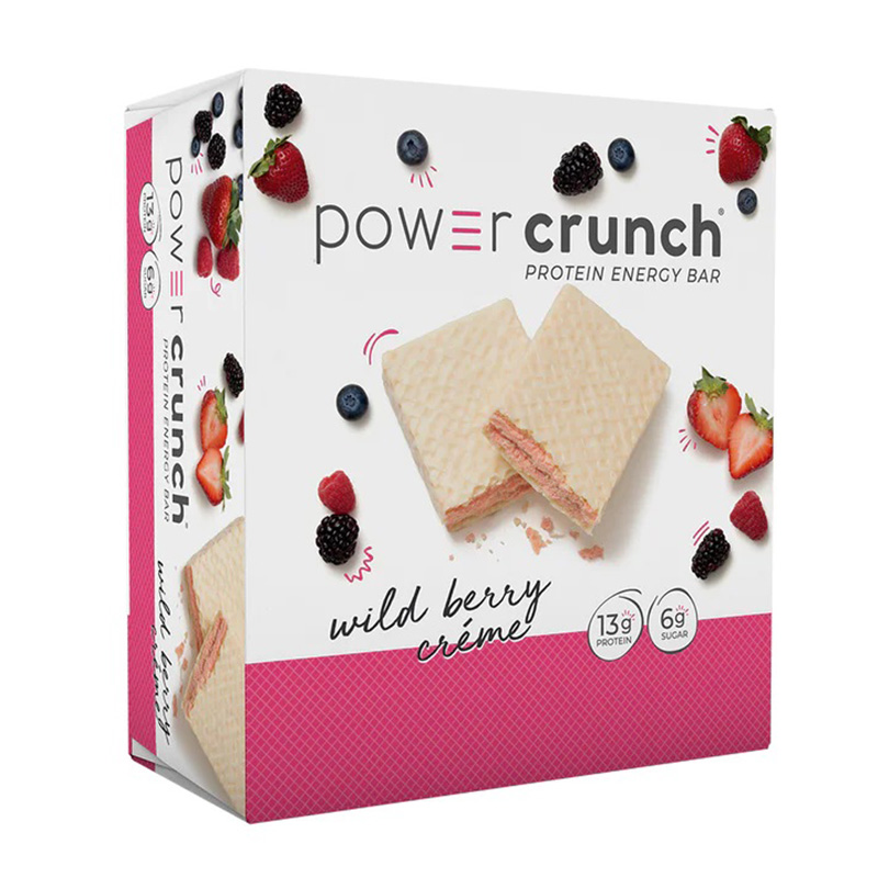 Power Crunch Protein Bar 1x12 - Wild Berry Creme Best Price in Abu Dhabi
