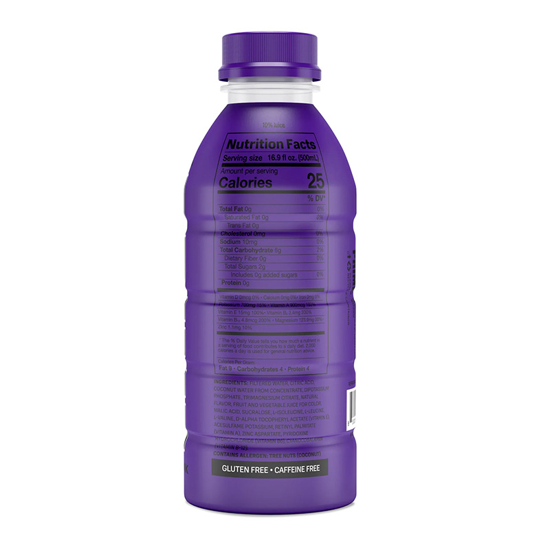 Prime Hydration Drink 500 ml 12pc Box - Grape Best Price in Abu Dhabi