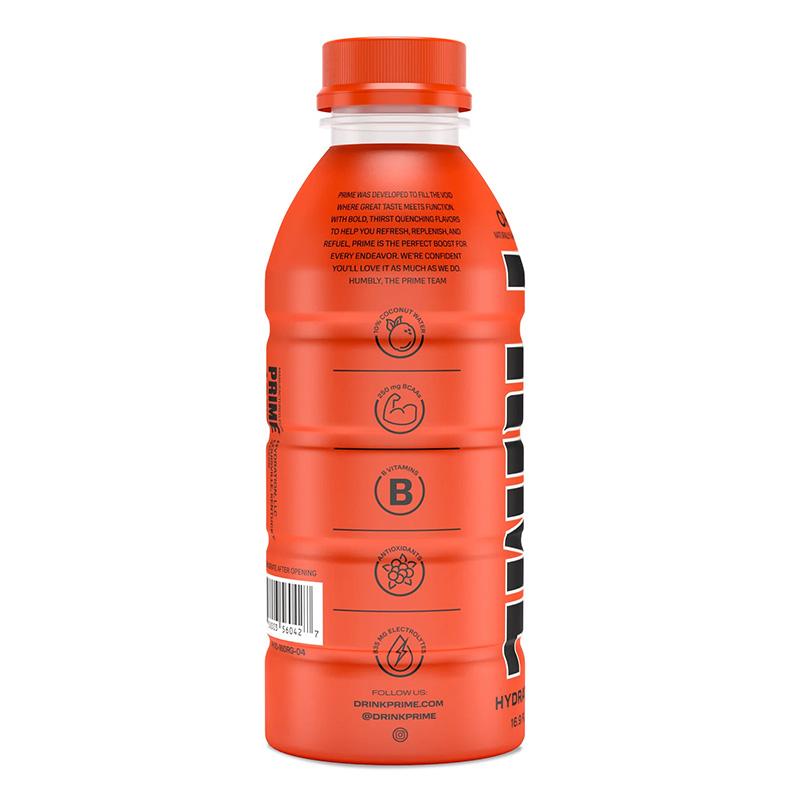 Prime Hydration Drink 500 ml 12pc Box - Orange Best Price in Dubai