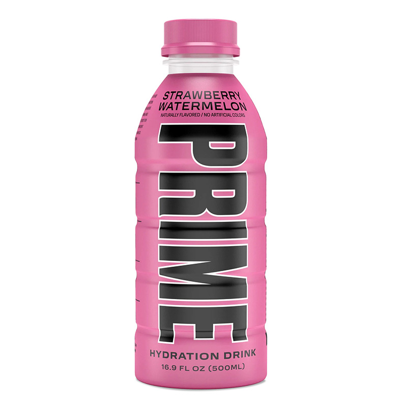 Prime Hydration Drink 500 ml 12pc Box - Strawberry Watermelon