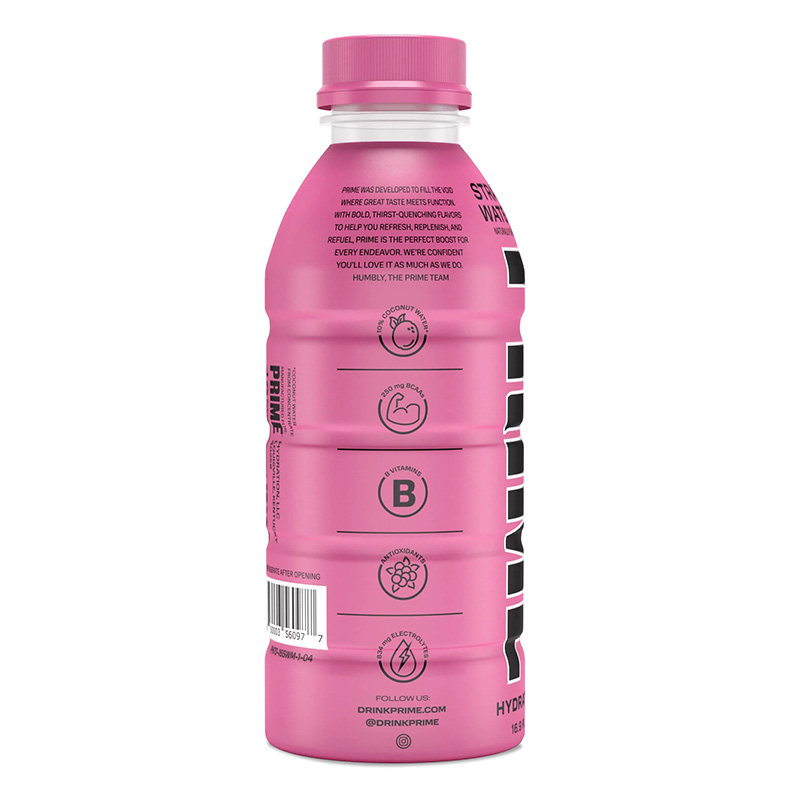 Prime Hydration Drink 500 ml 12pc Box - Strawberry Watermelon Best Price in Dubai