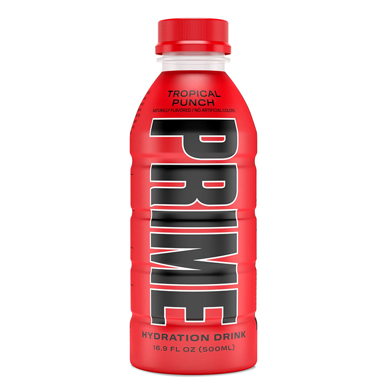 Prime Hydration Drink 500 ml 12pc Box - Tropical Punch